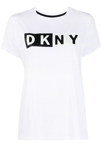 DKNY T-shirt con stampa - Bianco