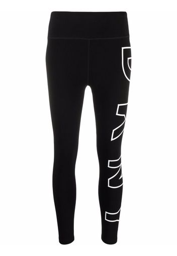 DKNY Leggings con stampa - Nero