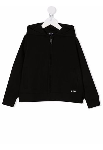 Dkny Kids cardigan con cappuccino - Nero