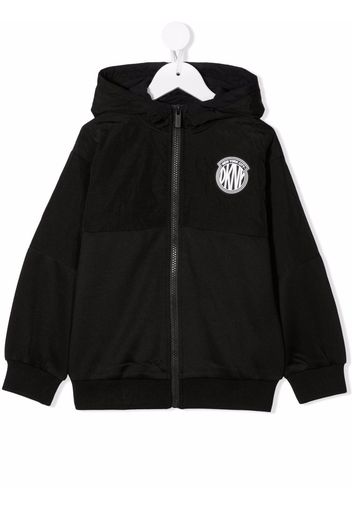 Dkny Kids logo bomber jacket - Nero