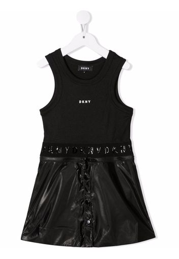 Dkny Kids detachable-skirt dress - Nero