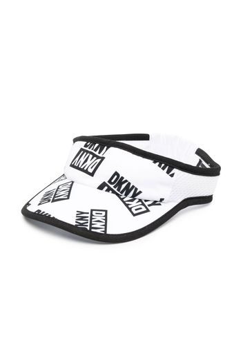 Dkny Kids logo-print eyeshade - Bianco