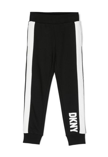 Dkny Kids logo-print track pants - Nero