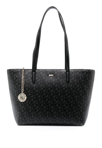 DKNY large Bryant logo-print tote bag - Nero