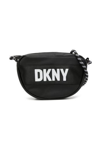 Dkny Kids logo-print shoulder bag - Nero