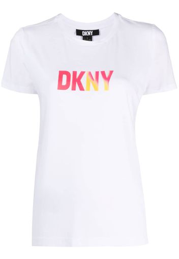 DKNY logo-print T-shirt - Bianco