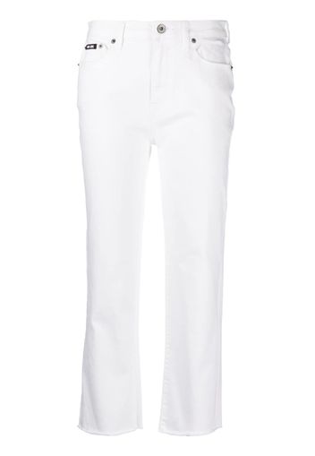 DKNY Rivington slim-fit straight-leg jeans - Bianco