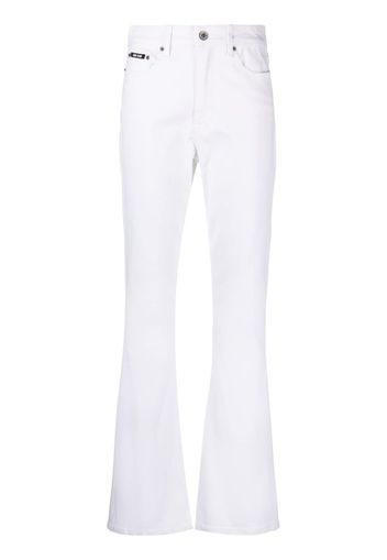 DKNY Boreum high-rise flared jeans - Bianco