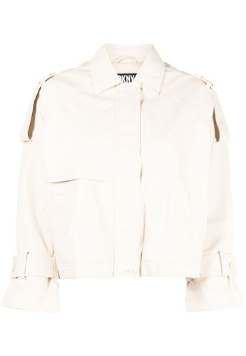 DKNY long-sleeved shirt jacket - Toni neutri