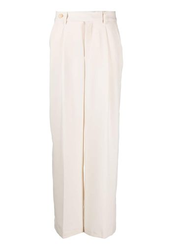 DKNY Pantaloni a gamba ampia - Bianco