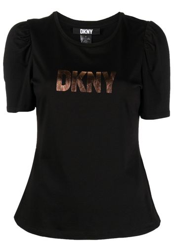 DKNY T-shirt con stampa - Nero