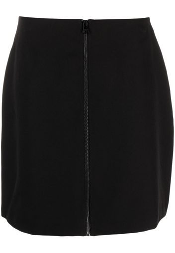 DKNY zip-front midi skirt - Nero