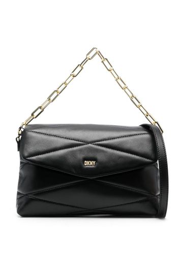 DKNY quilted leather shoulder bag - Nero