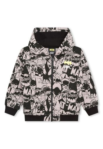 Dkny Kids x Batman graphic-print zipped hoodie - Nero