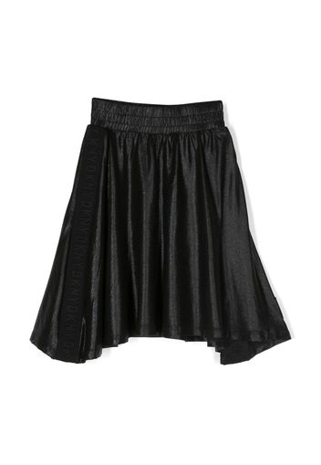 Dkny Kids Gonna midi Shimmer asimmetrica - Nero