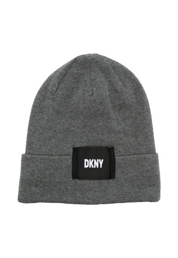 Dkny Kids Berretto con applicazione - Grigio