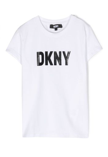 Dkny Kids T-shirt con stampa - Bianco