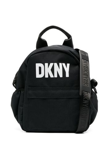 Dkny Kids Borsa in stile zaino con stampa - Nero