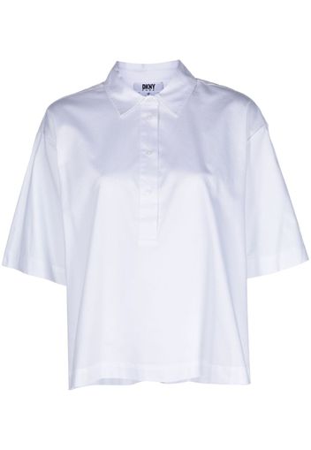 DKNY short-sleeve cotton shirt - Bianco