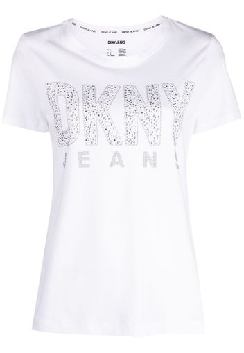 DKNY T-shirt con decorazione - Bianco