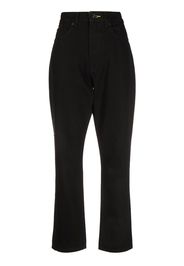 DKNY Broome mid-rise straight-leg jeans - Nero