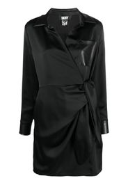 DKNY wrapped blazer dress - Nero