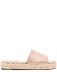 DKNY logo-lettering slip-on espadrilles - Toni neutri