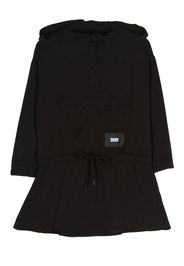 Dkny Kids Abito con cappuccio - Nero