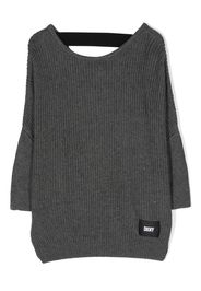 Dkny Kids Maglione con applicazione - Grigio