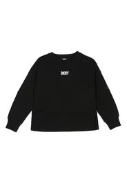 Dkny Kids Felpa con stampa - Nero