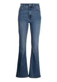 DKNY high-rise flared jeans - Blu