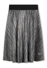 Dkny Kids metallic-effect skirt - Argento