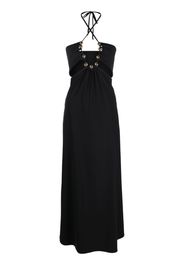 Dodo Bar Or halterneck maxi dress - Nero