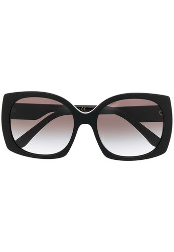 Dolce & Gabbana Eyewear Occhiali da sole oversize - Nero
