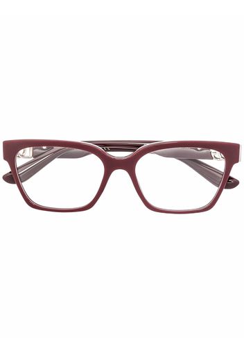 Dolce & Gabbana Eyewear Occhiali con logo - Rosso