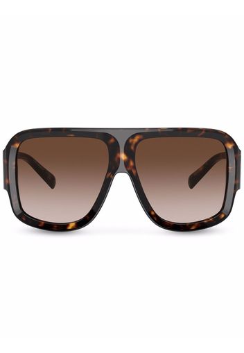 Dolce & Gabbana Eyewear Magnificent oversized-frame sunglasses - Nero