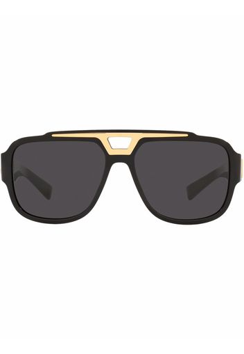 Dolce & Gabbana Eyewear aviator-frame sunglasses - Nero