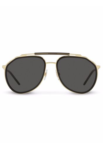 Dolce & Gabbana Eyewear aviator-frame sunglasses - Nero