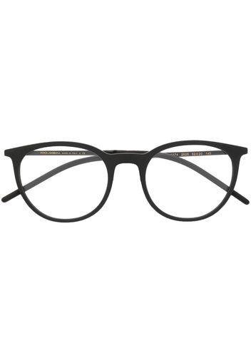 Dolce & Gabbana Eyewear Occhiali tondi - Nero