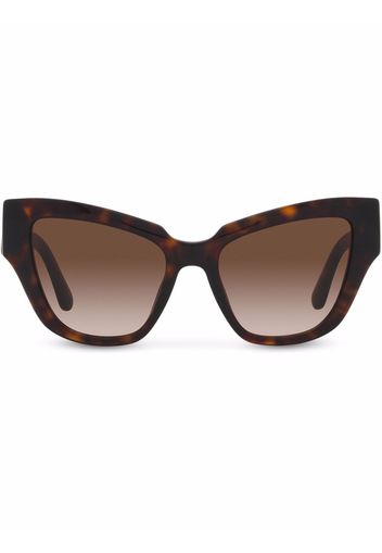 Dolce & Gabbana Eyewear Occhiali da sole DG Crossed - Marrone