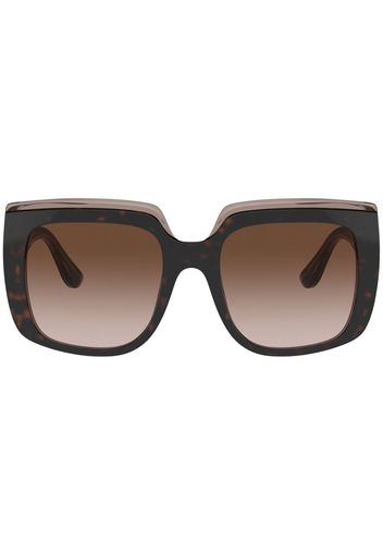 Dolce & Gabbana Eyewear square-frame sunglasses - Marrone