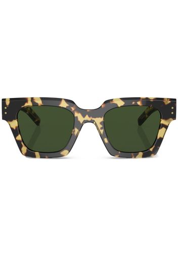 Dolce & Gabbana Eyewear Occhiali da sole squadrati - Marrone