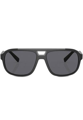 Dolce & Gabbana Eyewear aviator-frame sunglasses - Nero