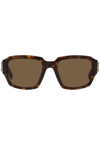 Dolce & Gabbana Eyewear tortoiseshell-effect square-frame sunglasses - Marrone