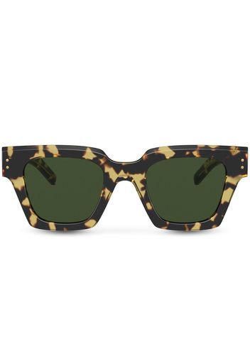 Dolce & Gabbana Eyewear Corallo square-frame sunglasses - Nero