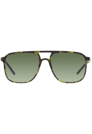 Dolce & Gabbana Eyewear pilot-frame sunglasses - Verde