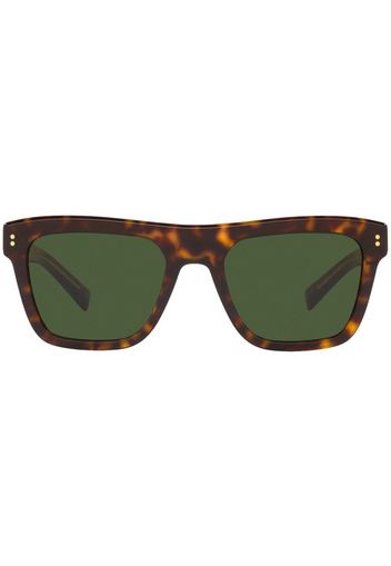 Dolce & Gabbana Eyewear Domenico square-frame sunglasses - Marrone