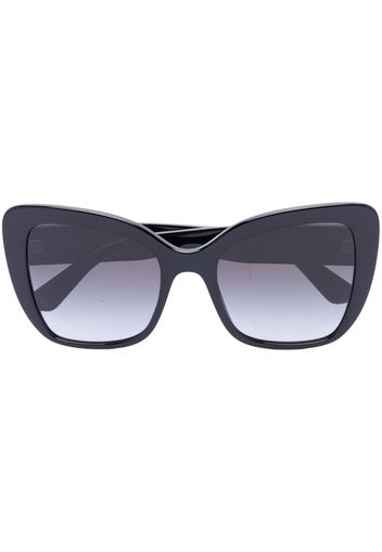 Dolce & Gabbana Eyewear Occhiali da sole cat-eye oversize - Nero