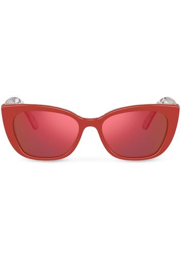 Dolce & Gabbana Eyewear Happy Garden sunglasses - Rosso