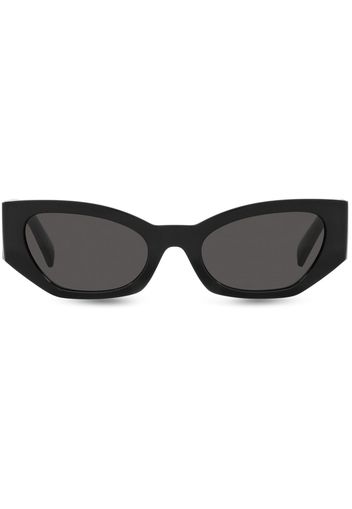 Dolce & Gabbana Eyewear cat-eye frame logo-print sunglasses - Nero